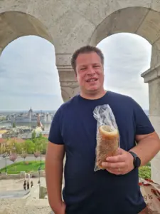 Fisherman's Bastion chimney cake