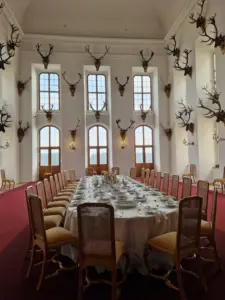 Moritzburg castle inside