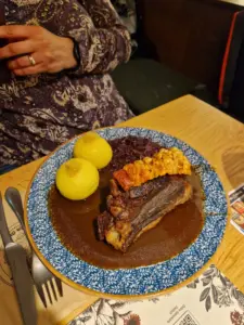 Nuremberg food - Tucher-Bräu am Opernhaus pork
