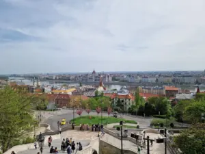 Pest view from Fisherman's Bastion