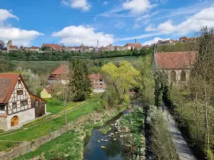Rothenburg Double Bridge views