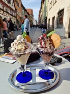 Rothenburg Eiscafé Dolce Vita ice-cream