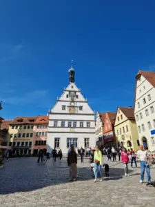Rothenburg Ratstrinkstube Clock Tower