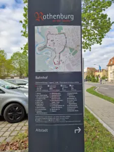 Rothenburg getting around