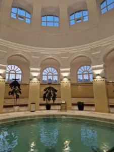Széchenyi Thermal Bath indoor pool view