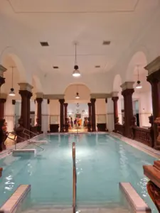 Széchenyi Thermal Bath indoors pool