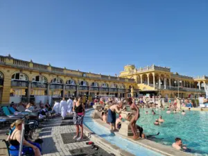 Széchenyi Thermal Bath outdoor area