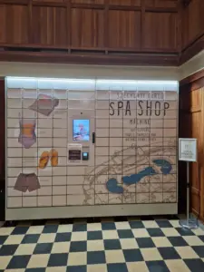 Széchenyi Thermal Bath spa shop
