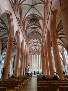 Heidelberg Heiliggeistkirche inside
