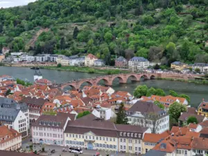 Heidelberg view from Heidelberg Castle