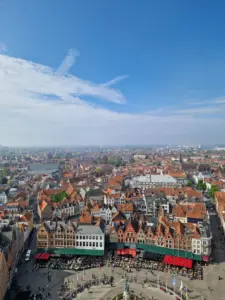 Bruges Belfort view