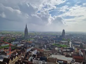 Bruges Belfort views