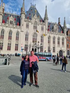 Bruges Provincial Palace view