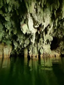 Cenote El Sueño water view