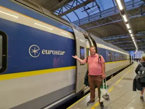 Eurostar train