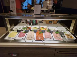 Mercure Hotel Brussels Centre Midi breakfast cold section