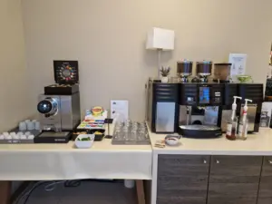 Mercure Hotel Brussels Centre Midi breakfast hot drinks