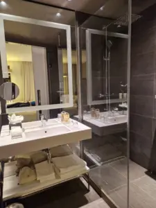 Pullman Brussels Midi bathroom