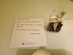 Pullman Brussels Midi birthday card