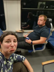 Train travel disappointment