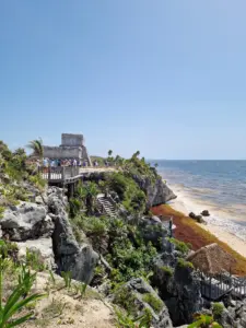 Tulum Ruins and sea view