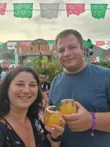 Grand Palladium Mexican night tequila