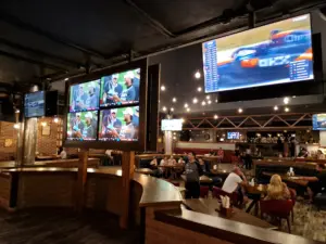 Grand Palladium - sports bar view