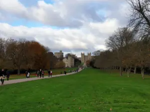 Long Walk towards Windsor Castle
