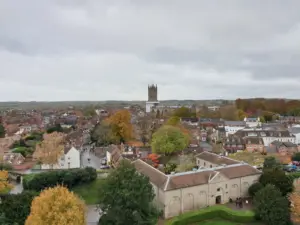 Warwick view from Warwick Castle