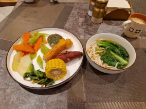 Orange Hotel Yangshuo breakfast selection