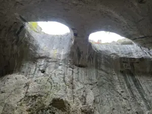 Prohodna cave Eyes of God Bulgaria