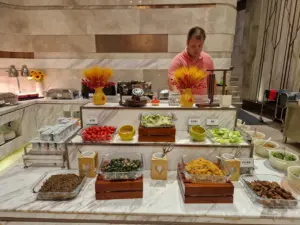 Yitel Premium Shanghai breakfast view