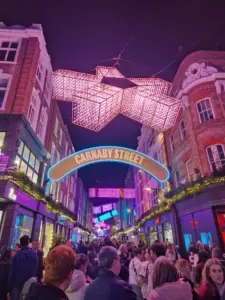 Carnaby Street Christmas lights London
