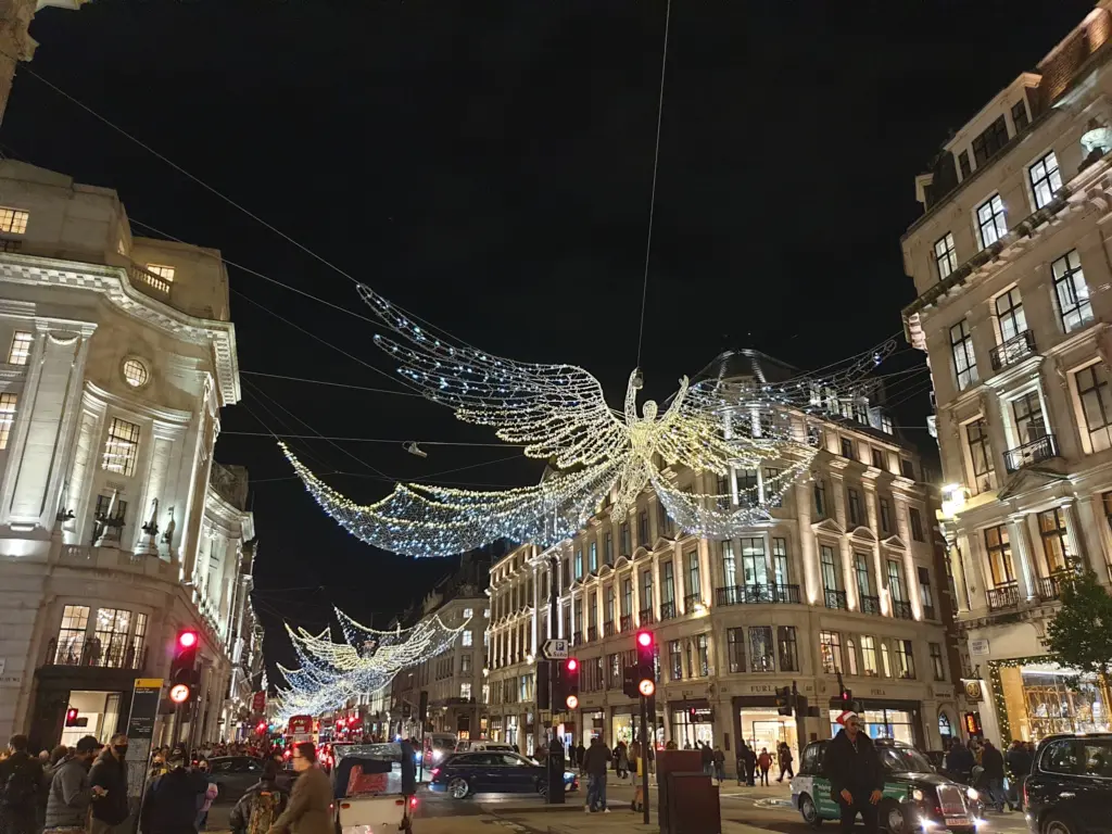 Christmas angels London