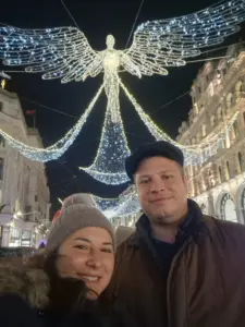 Christmas lights in London - Regent street
