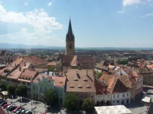 Council Tower (Turnul Sfatului) Sibiu view