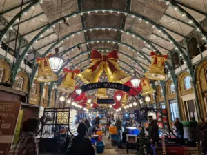 Covent Garden Christmas lights London