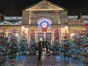 Covent Garden Christmas lights in London