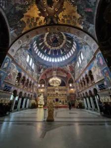 Holy Trinity Orthodox Cathedral Sibiu inside