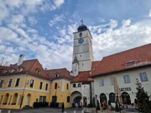 Sibiu square view