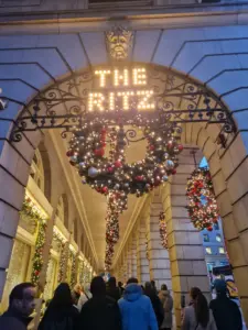 Where to stay for London Christmas lighst