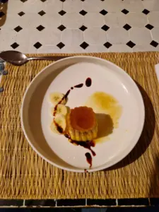Arawan Luxury Desert Camp dinner dessert