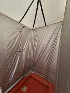 Arawan Luxury Desert Camp hot shower