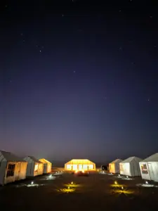 Arawan Luxury Desert Camp night sky