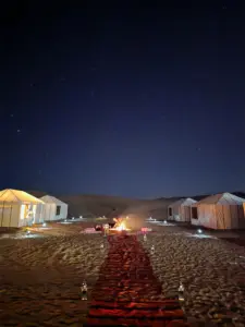 Arawan Luxury Desert Camp night sky view