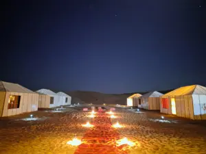 Arawan Luxury Desert Camp night view