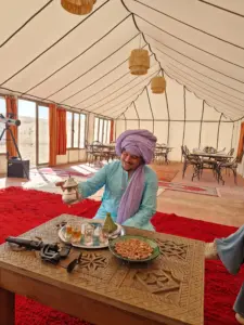 Arawan Luxury Desert Camp tea