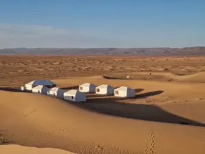 Arawan Luxury Desert Camp view from dunes