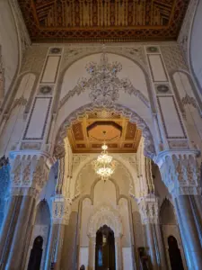 Casablanca Hassan II mosque inside views