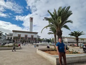 Casablanca Muhammad V Square view